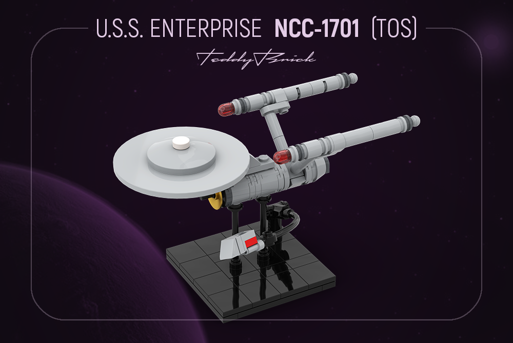 Lego STAR TREK - U.S.S. Enterprise NCC-1701 (TOS) + Shuttle Galileo