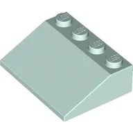 Brick Sloped 33° 3 x 4 / Light Aqua