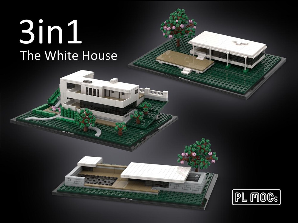 Lego 3in1 21054 The White House Alternative Builds