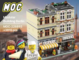 Berlin Modular Building | Späti | Döner Kebab | Friedrichshain-Kreuzberg