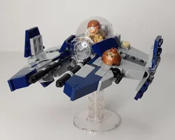Obi-Wan's Blue Eta-2 Interceptor