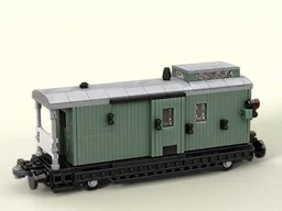 Old baggage car