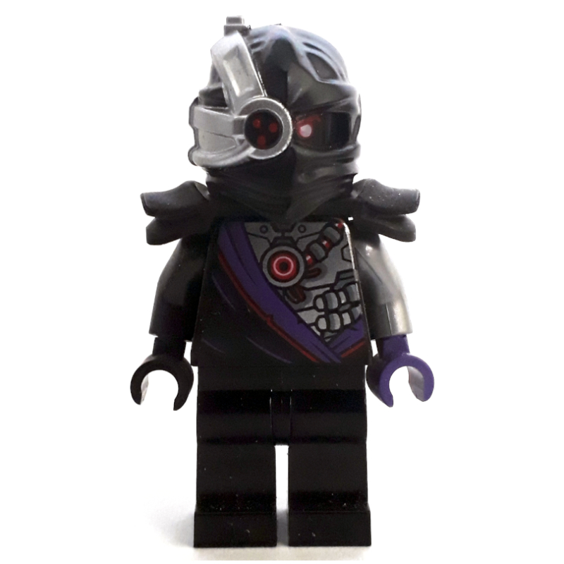 Lego Nindroid with Dual Sided Head, Shoulder Armor (Legacy)