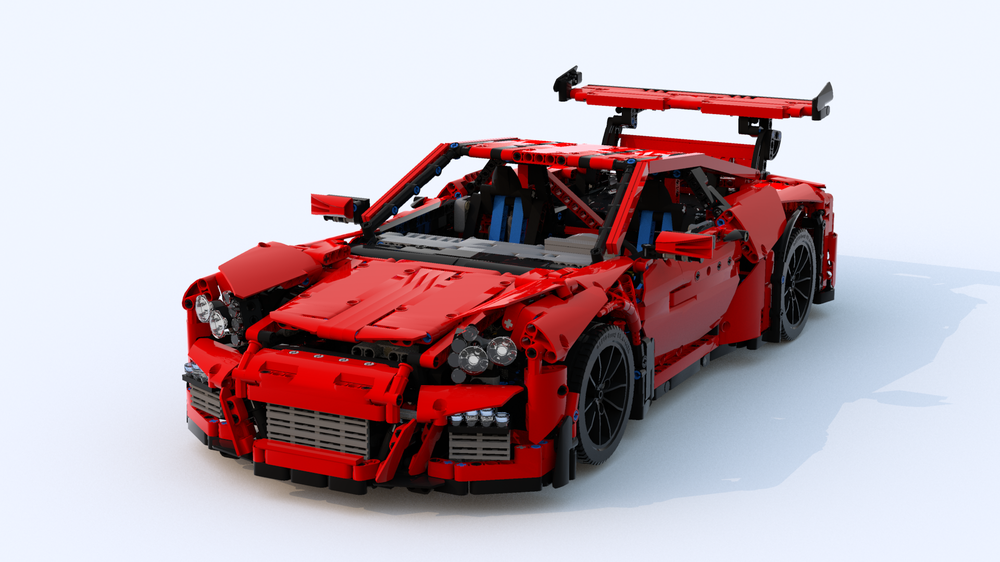 Lego Porsche 911 gt3rs custom