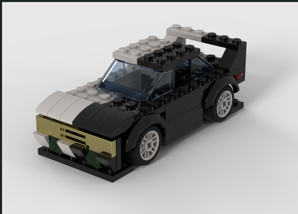 Lego nfs (need for speed) unbound 1990 mercedes benz 190e