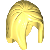 Lego Hair Long Smooth / Bright Light Yellow