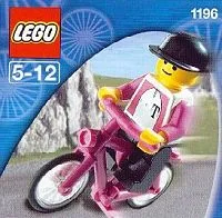 Biker with Bicycle
