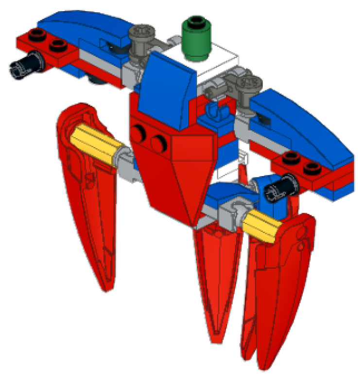 Lego SpiderMan Mech Crawler