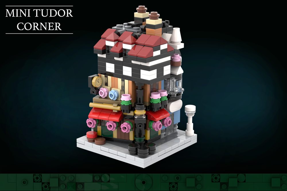 Lego MIni Modular Tudor Corner