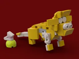 Lion & Bird