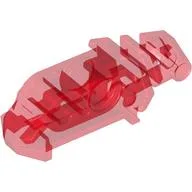 Large Figure Head Connector Block Eye/Brain Stalk (Toa Metru) / Trans-Red