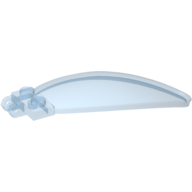 Lego Windscreen 9 x 3 x 1 2/3 Bubble Canopy / Trans-Medium Blue
