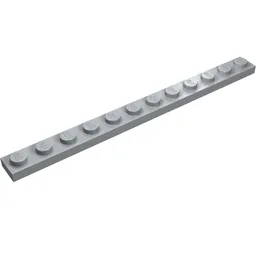 Plate 1 x 12 / Light Bluish Gray