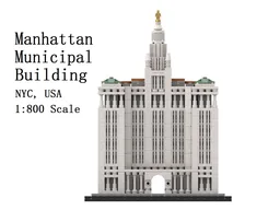 Manhattan Municipal Building 1:800 Scale
