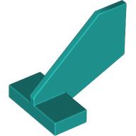Lego Tail Shuttle - Small / Dark Turquoise
