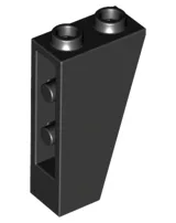 Brick Sloped Inverted 75° 2 x 1 x 3 / Black