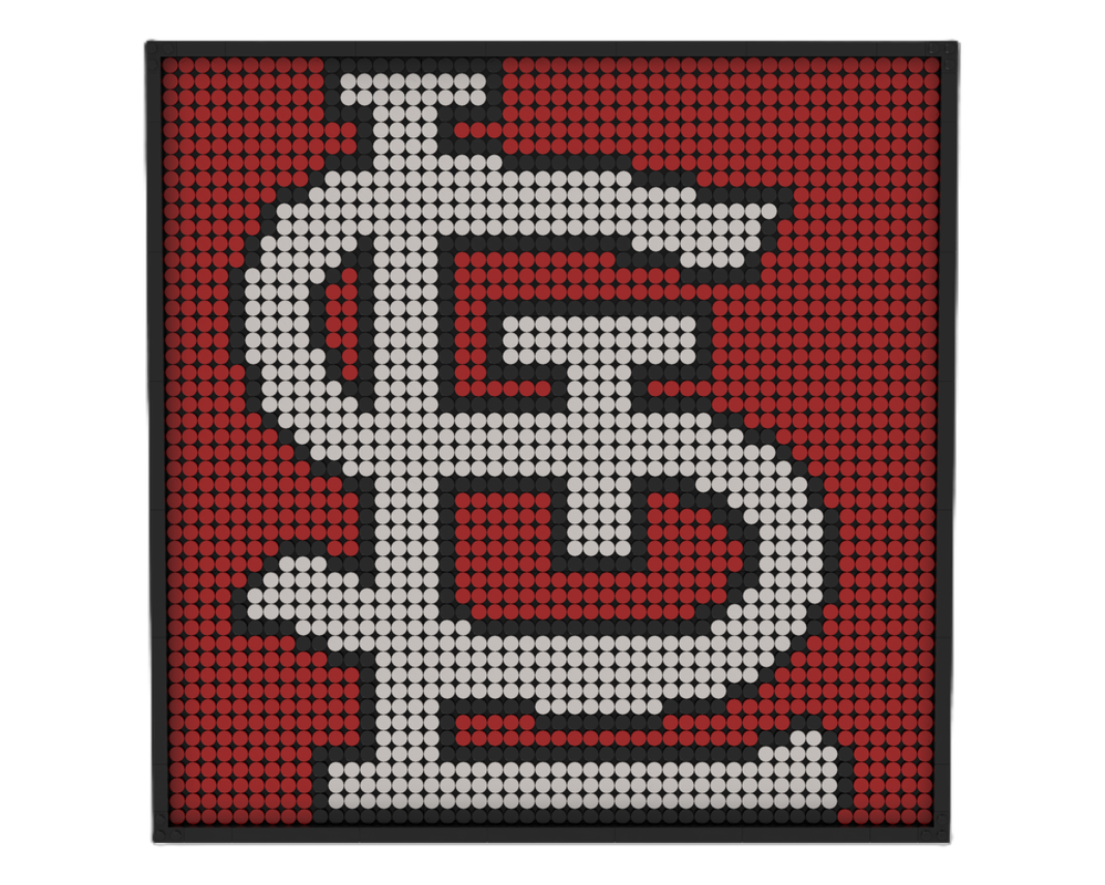 Lego MLB Art - St Louis Cardinals