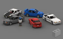 Miniland Japaense car pack