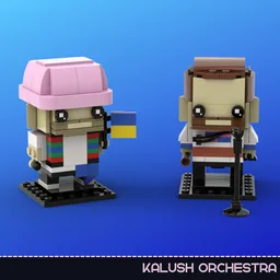 Kalush Orchestra Brickheadz