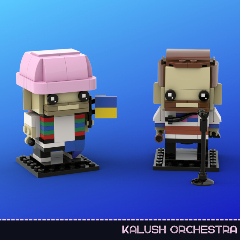Lego Kalush Orchestra Brickheadz