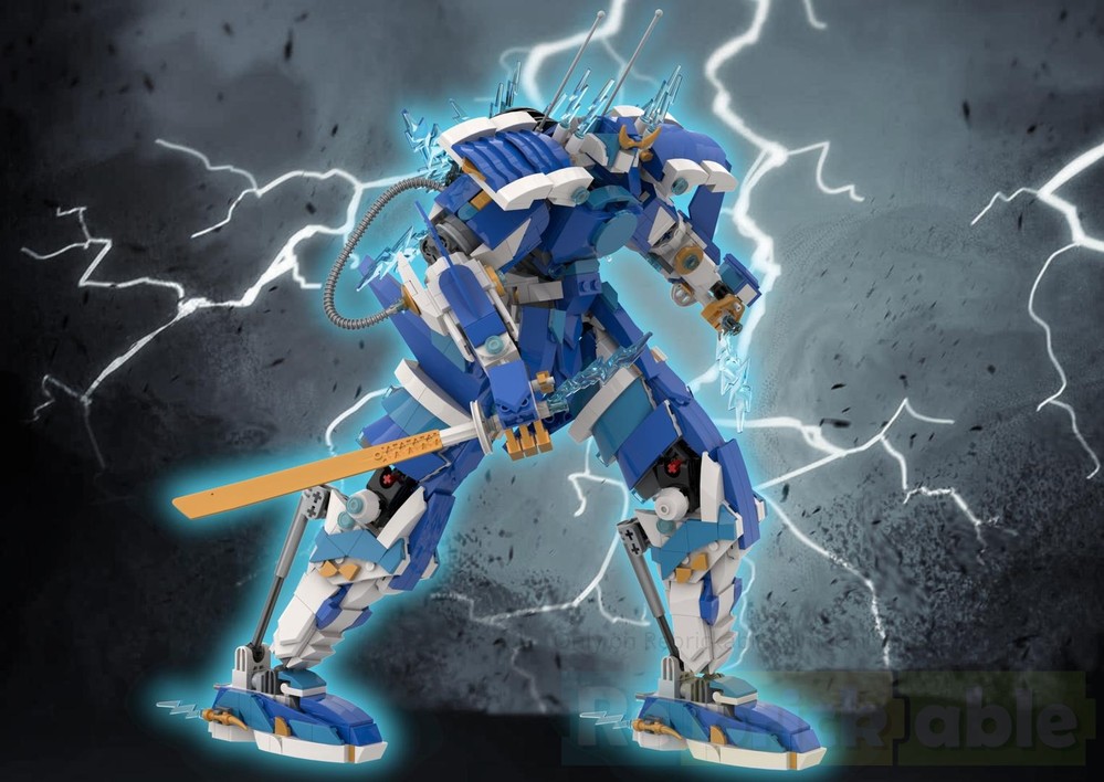 Lego Lightning Titan Mech - Ninjago