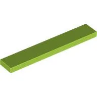 Tile 1 x 6 with Groove / Lime