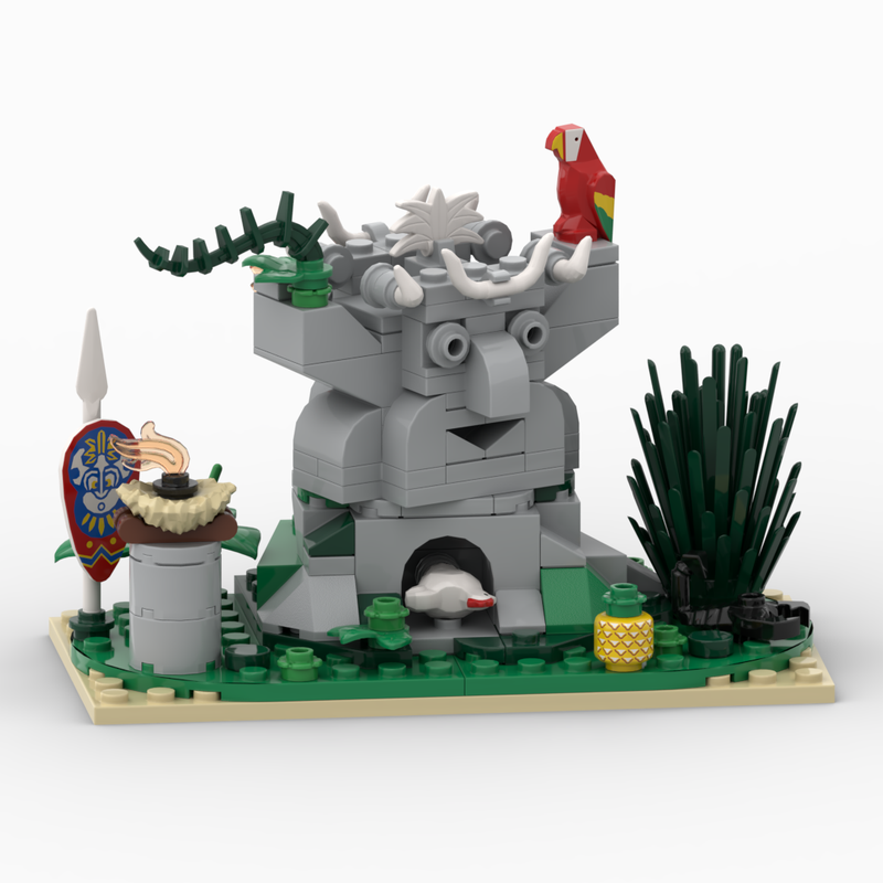 Lego Leggodt - God of the Islanders