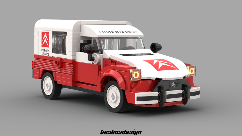Lego Citroën Acadiane 1984 "Citroën Service"