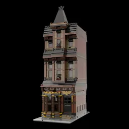 Modular Vlad Brickula’s Mansion