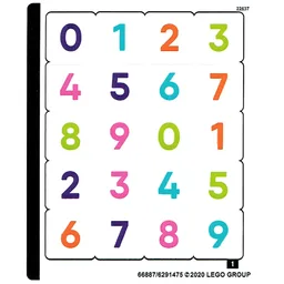 Sticker Sheet for Set 40382-1 / [No Color/Any Color]