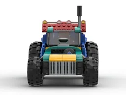 Hot rod with trailer