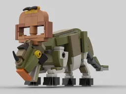 Sinoceratops Zhuchengensis - Minifig scale