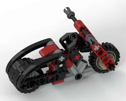 Road motorcycle with sidecar
