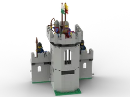 Rounded tower to go with 80s Castle sets