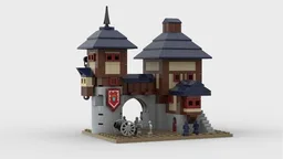Mini Medieval Building