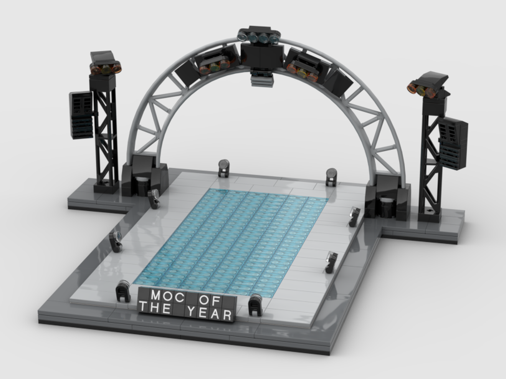 Lego Vehicle Display Platform