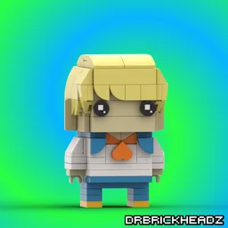 Fred Jones (Scooby Doo) Custom Brickheadz