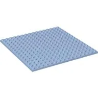 Plate 16 x 16 / Bright Light Blue