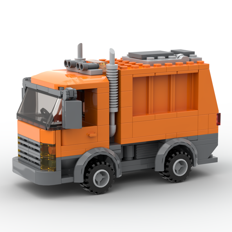 Lego Cute Garbage Truck