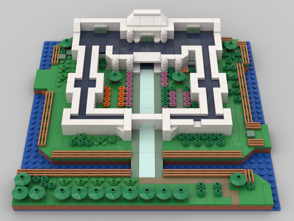 Lego The Legend of Zelda: A Link to the Past - Hyrule Castle Map