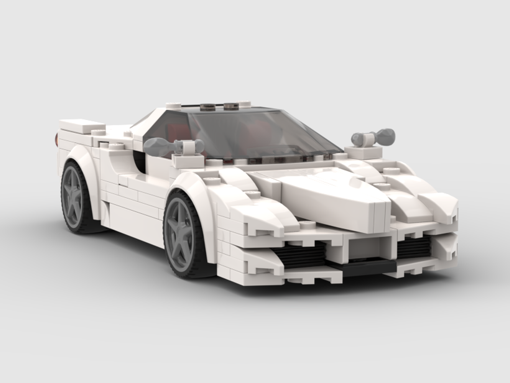 Lego Enzo Ferrari inspired Super Car