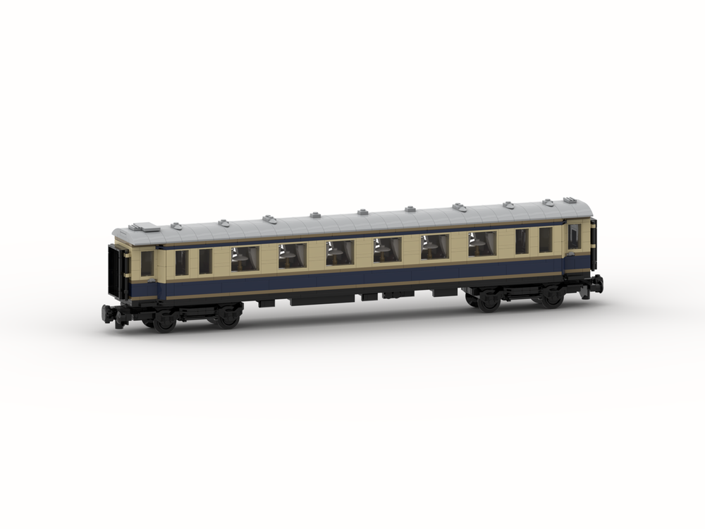Lego Historical Rheingold (1928) 1st Class Passenger Coach (8w)