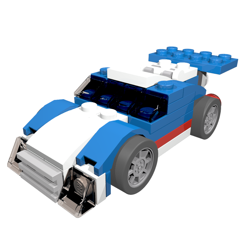 Lego 31027 Blue Racer Championship Edition