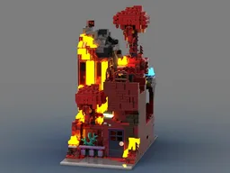 Nether Modular Building- Crimson Forest