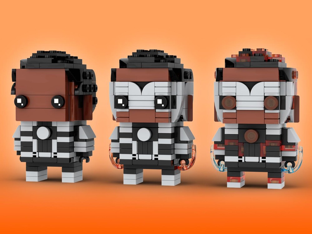 Lego Captain Marvel Brickheadz LEGO MOC - Marvel Studios Doctor Strange in the Multiverse of Madness