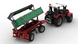 Tractor with Trailer 1:18 full rc (8063 mod)