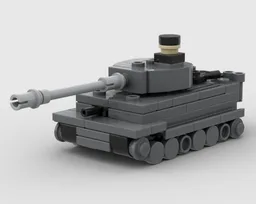 Micro Scale Tiger 1 Battle Tank