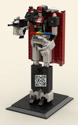 Ramrod in robot mode – Your Saber Rider MOC