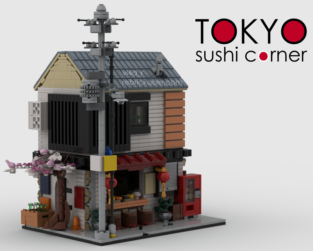 Lego Tokyo Sushi Corner