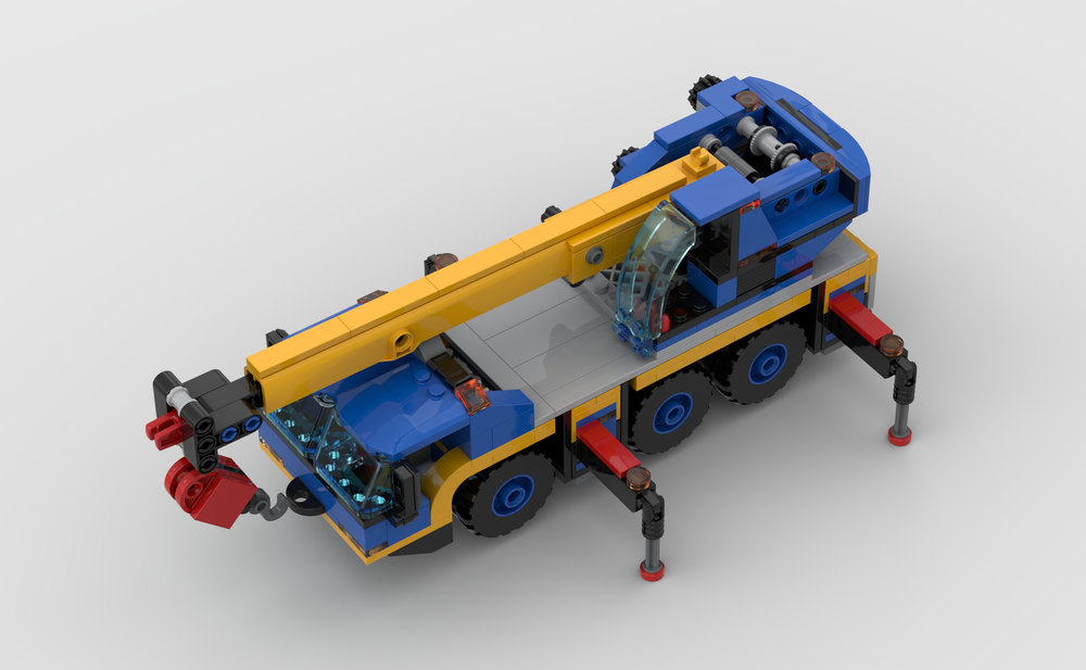 Lego 60324 Mobile Crane Modifications